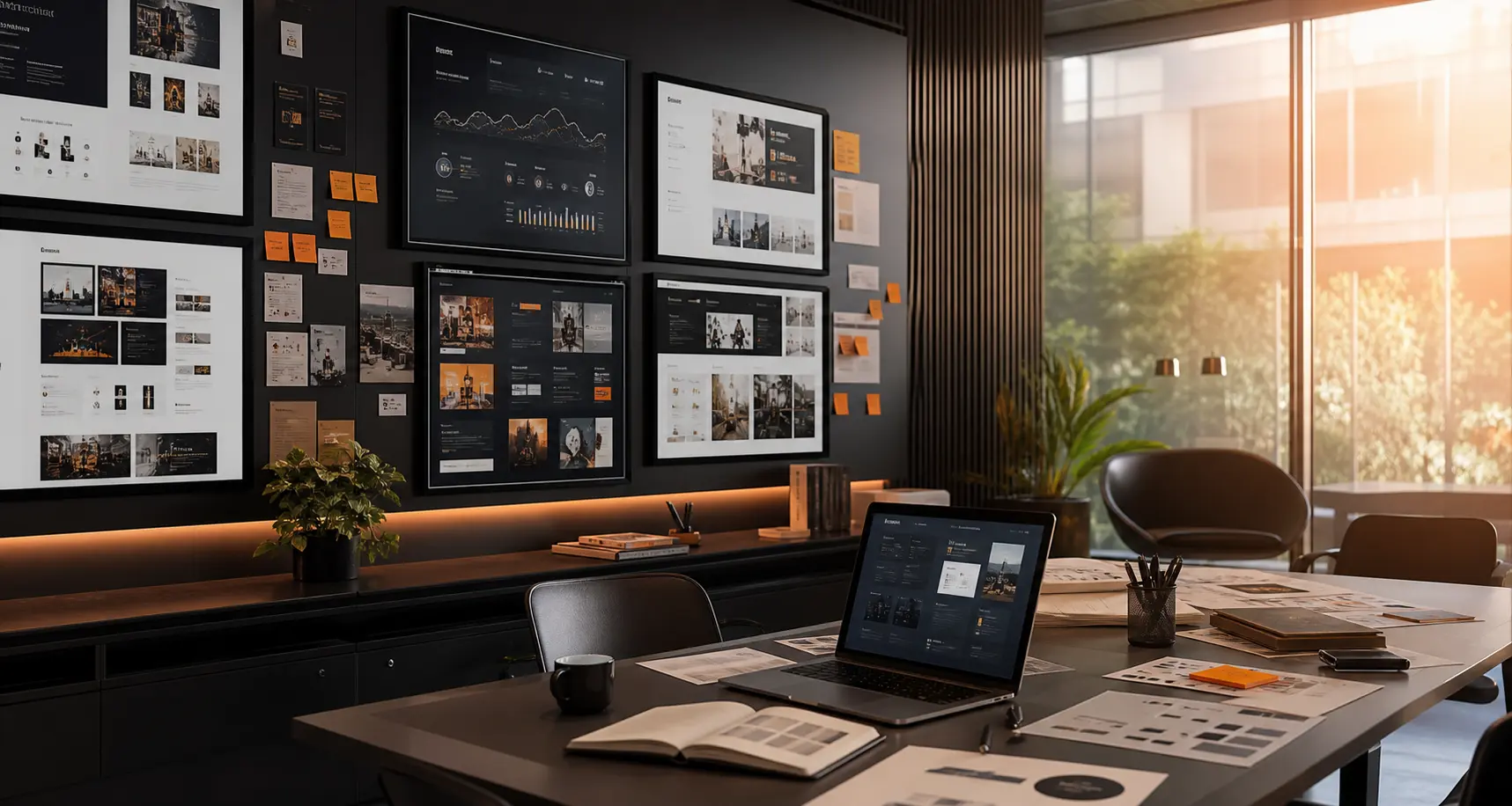 Premium digital studio project showcase