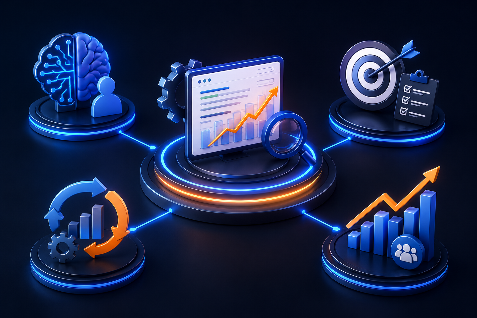 RankBack Aussie Digi Tech team collaborating on AI SEO strategy