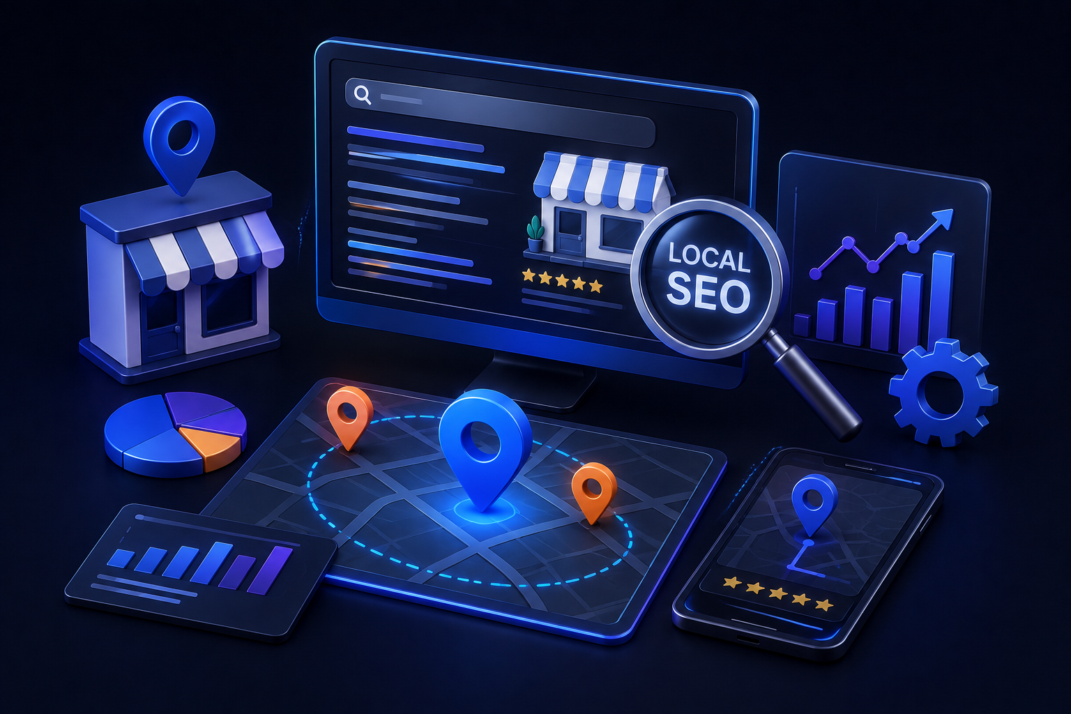 Local SEO growth and city visibility
